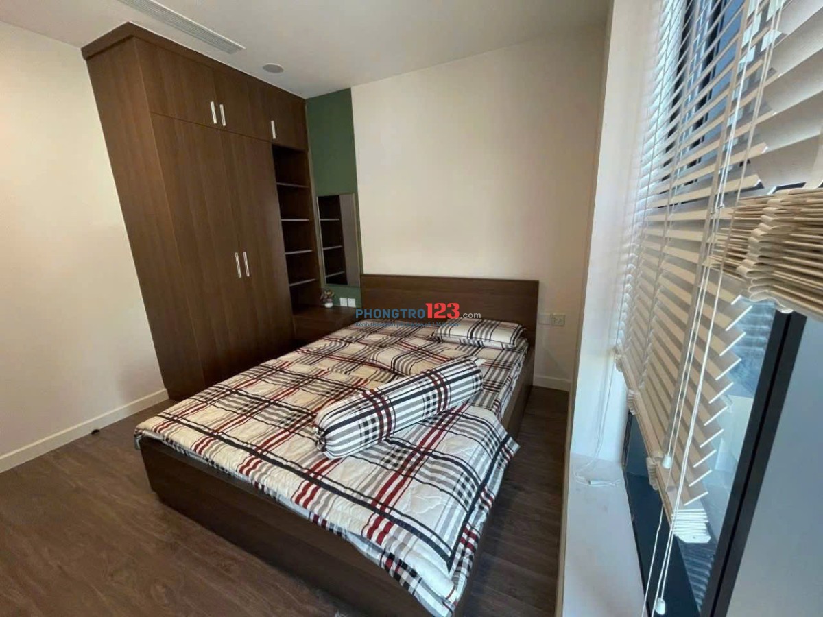 Chung cư Screc, 974A Trường Sa, Q3: 1p ngủ rộng, có máy lạnh, ban công 55m2 11tr/th