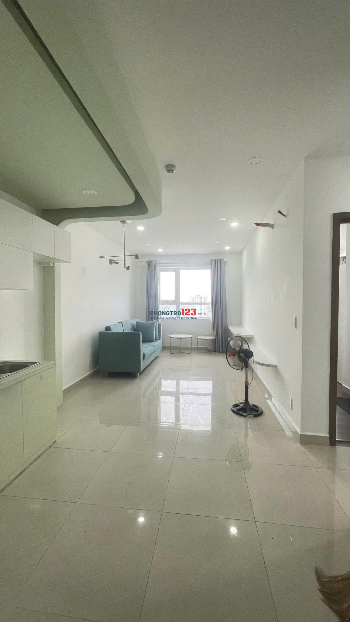 C/c IDICO, 262 Luỹ Bán Bích, TP: 70m2, 2PN, 2WC, Nội thất, 9tr.