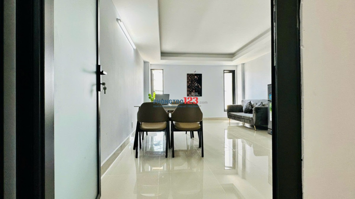 CĂN HỘ DỊCH VỤ BÌNH THẠNH - FULL NỘI THẤT, 1PN, - RỘNG, THOÁNG