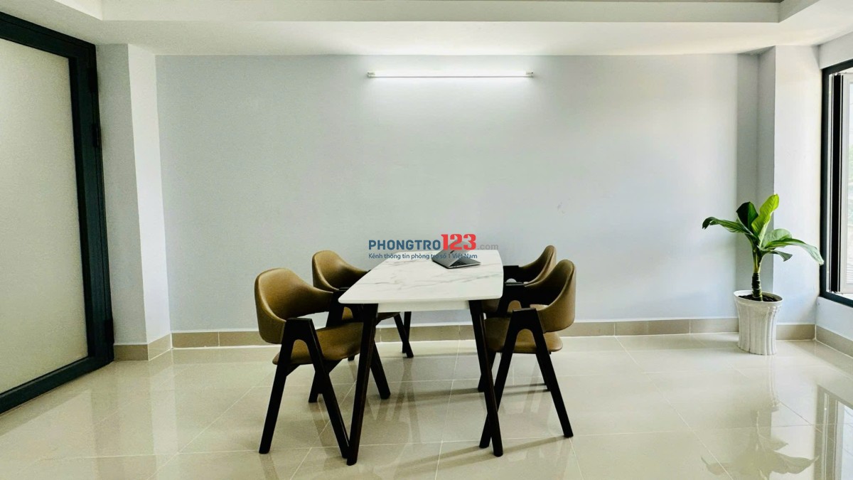 CĂN HỘ DỊCH VỤ BÌNH THẠNH - FULL NỘI THẤT, 1PN, - RỘNG, THOÁNG