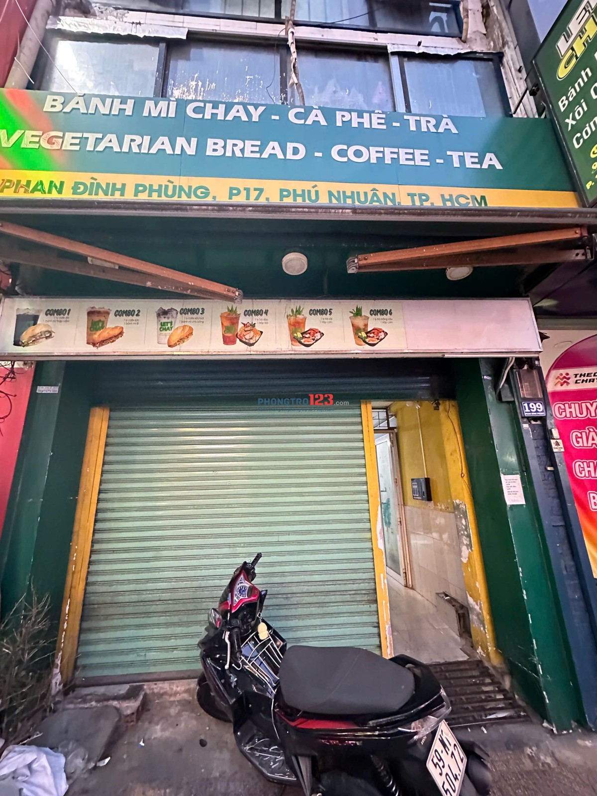 Cho thuê Mặt bằng nhỏ kinh doanh MT Phan Đình Phùng gần chợ Phú Nhuận