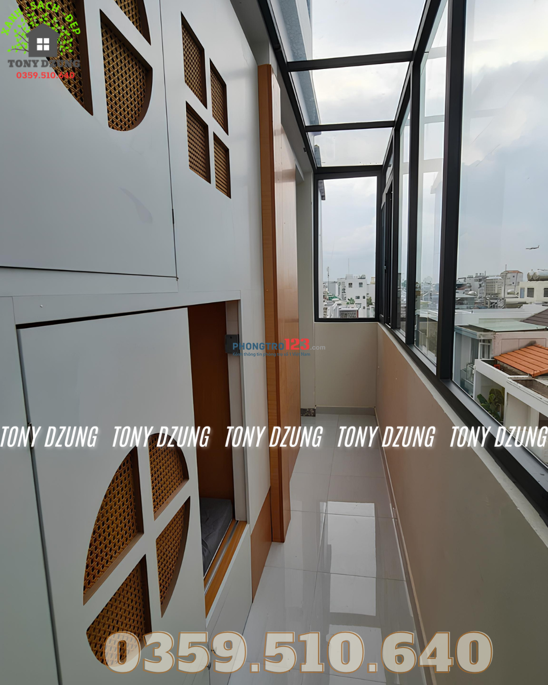 SLEEPOX CAO CẤP FULL TIỆN ÍCH - NAM/NỮ - BAO CP - NGAY SÁT TRƯỜNG ĐH IUH 200M - GẦN VLU