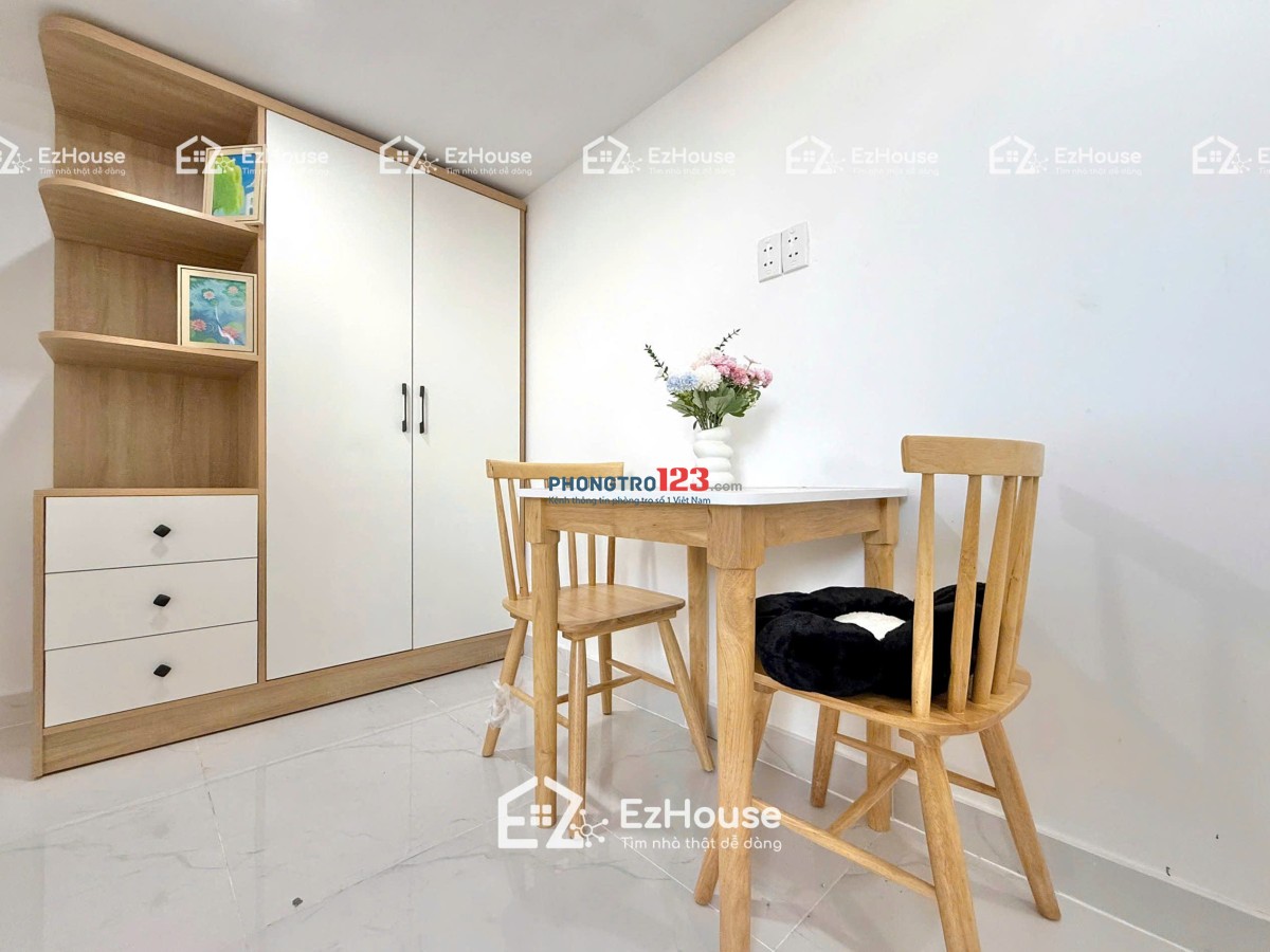 CHO THUÊ PHÒNG DUPLEX CÓ BAN CÔNG – MÁY GIẶT RIÊNG – GẦN ĐH VĂN HIẾN 7PHUT & NGÃY 4 BẢY HIỀN