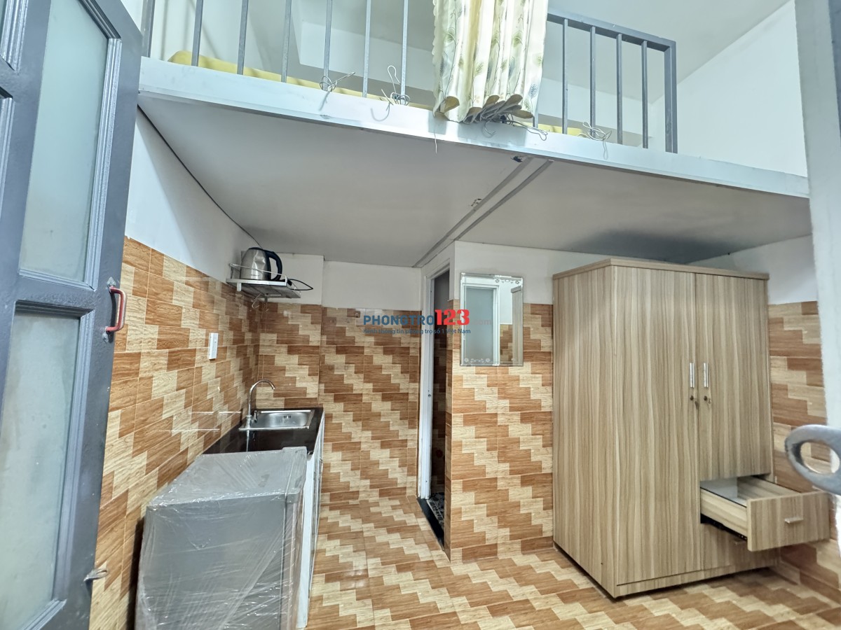 CHÍNH CHỦ CHO THUÊ PHÒNG TIỆN NGHI AN NINH GẦN CÔNG VIÊN LÀNG HOA - CHỢ HẠNH THÔNG TÂY Ở NGAY