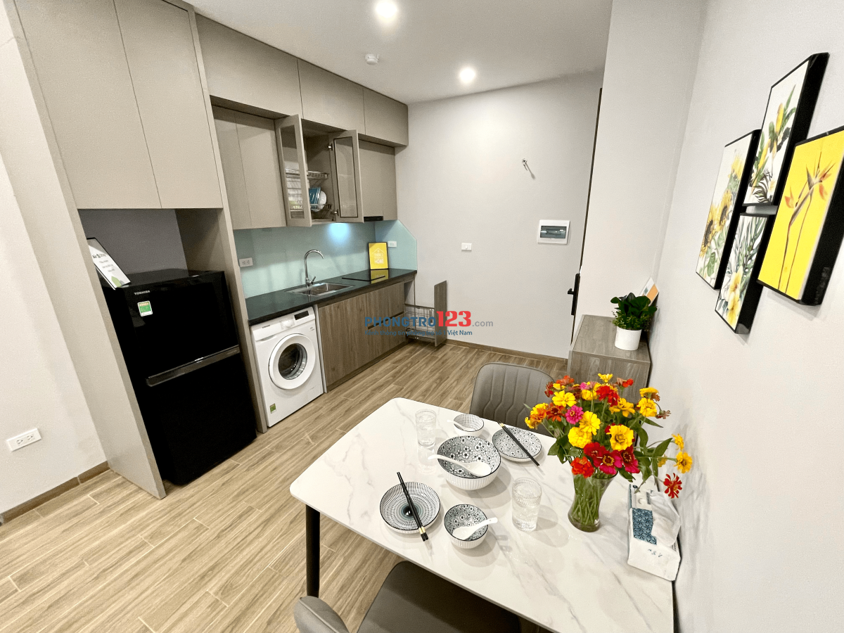 Cho thuê CH mini phố Lê Thanh Nghị, 8,4 triệu VND, 38m2, view đẹp, uy tín