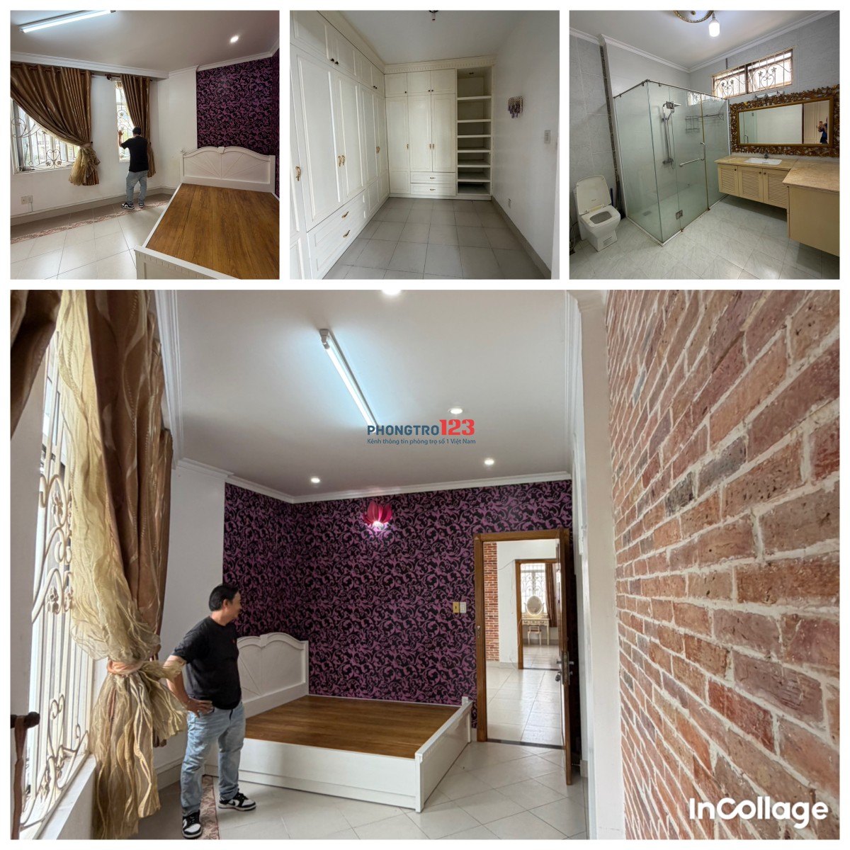 Cho thuê phòng trọ cao cấp full NT , gần Bến xe Q 8 , 4,5 tr