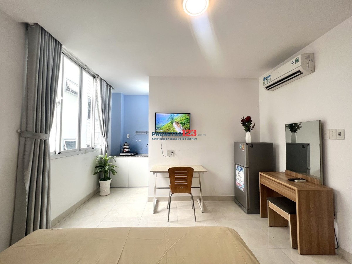 NGAY VẠN HẠNH MALL - STUDIO FULL NỘI THẤT, Ô TÔ TẬN NHÀ