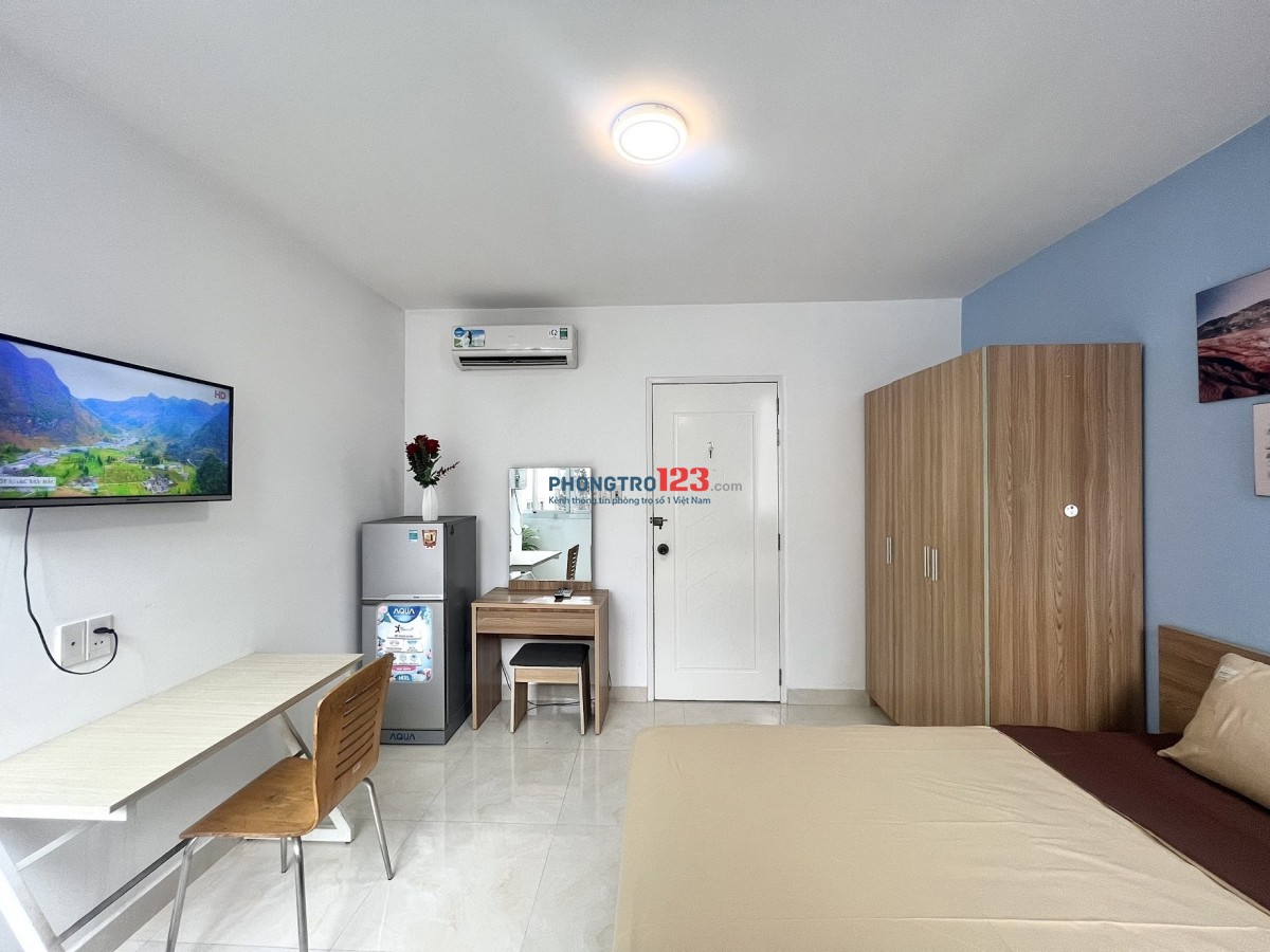 NGAY VẠN HẠNH MALL - STUDIO FULL NỘI THẤT, Ô TÔ TẬN NHÀ