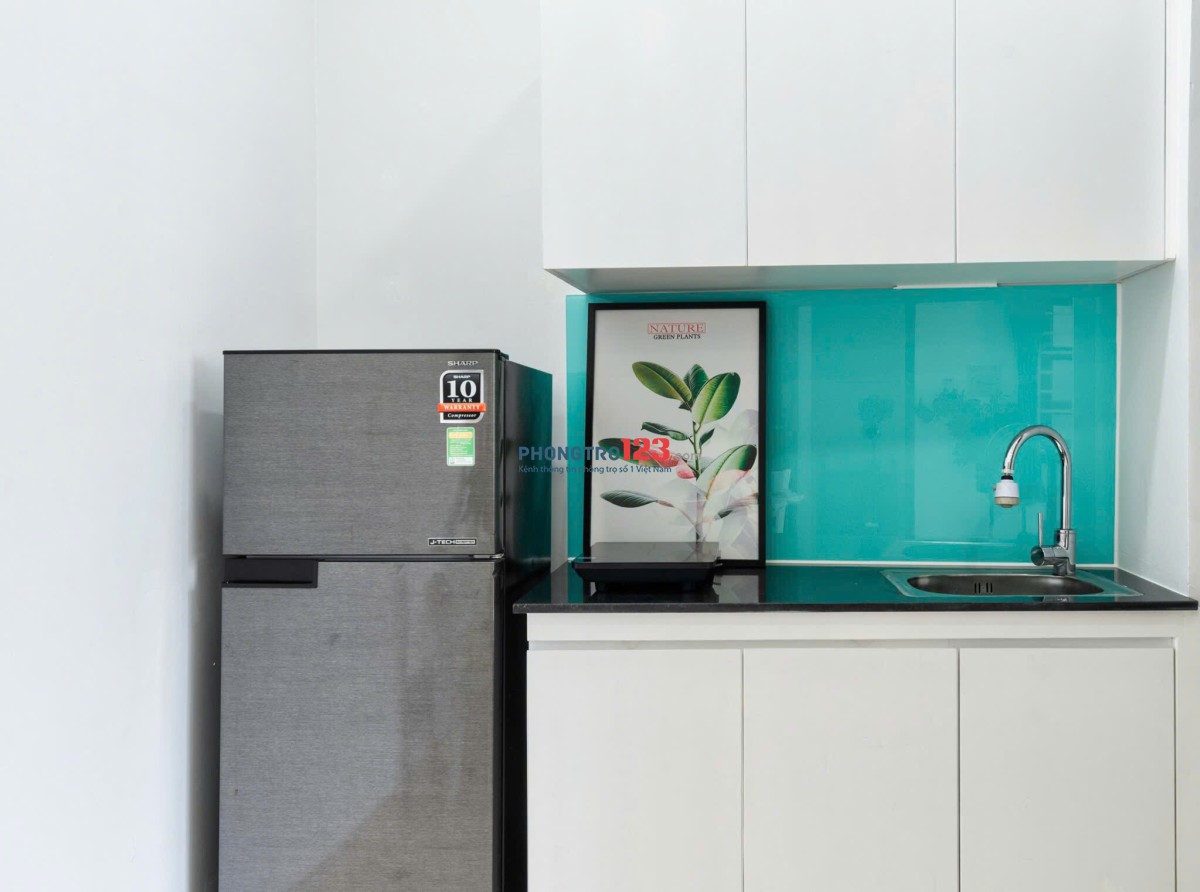 CĂN HỘ CHO THUÊ BÌNH THẠNH GẦN LANDMARK, NGUYỄN HỮU CẢNH, FULL NỘI THẤT, THANG MÁY - GIÁP Q1,Q2