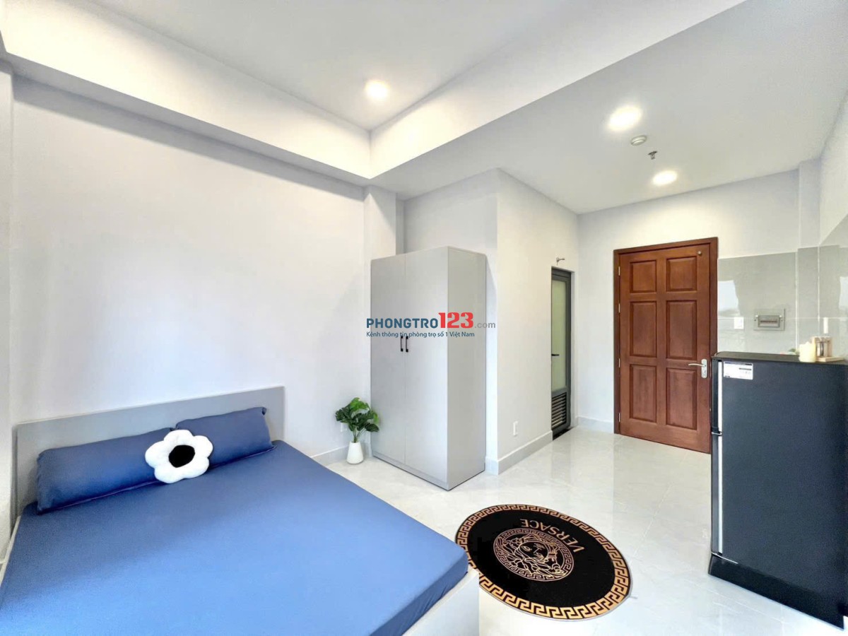 Thuê Phòng Trọ Cửa Sổ Full Nội Thất Nguyễn Văn Đậu Bình Thạnh Gần Phan Xích Long Chợ Bà Chiểu Quận 1