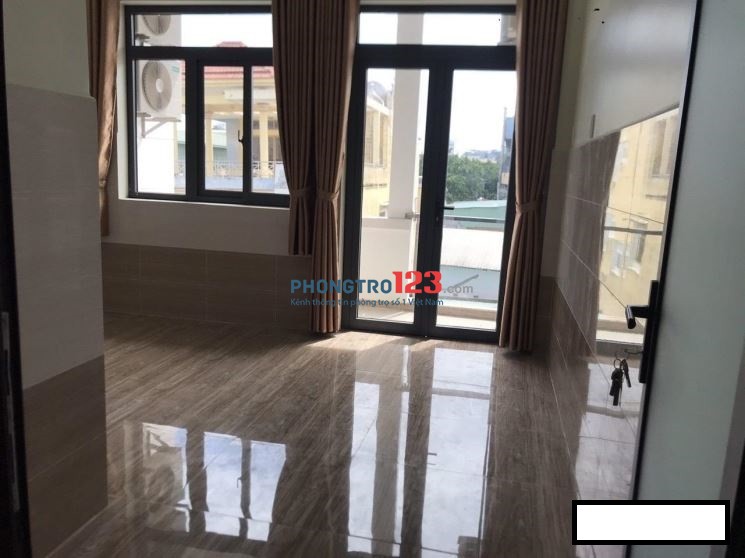 Phòng ngay Aeon Bình tân , 20m2, có máy lạnh, khóa vân tay, có thang máy