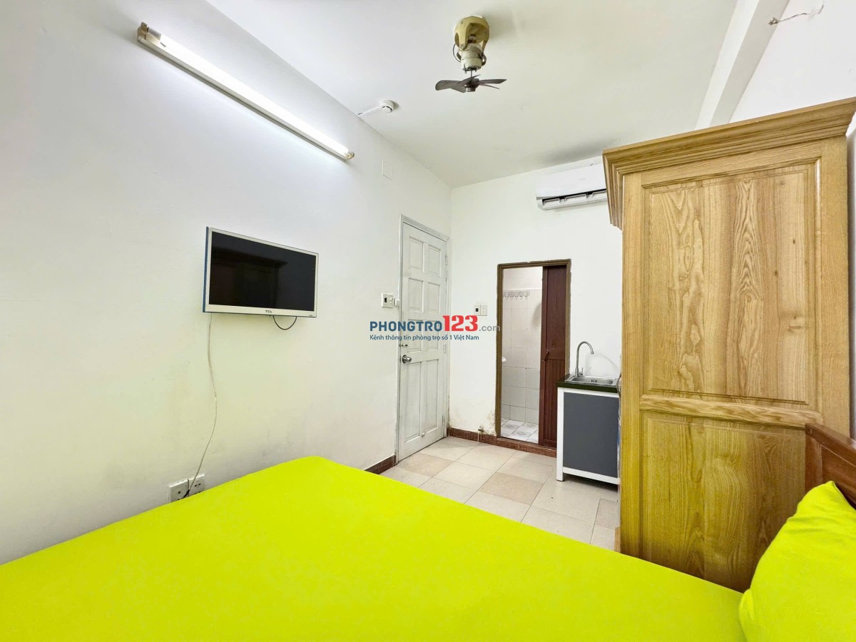 PHÒNG STUDIO FULL NỘI THẤT 81 TRƯƠNG ĐỊNH – BẾP RIÊNG, WC RIÊNG – CỰC KÌ MÁT MẺ, GIÁ CHỈ 4,5TR