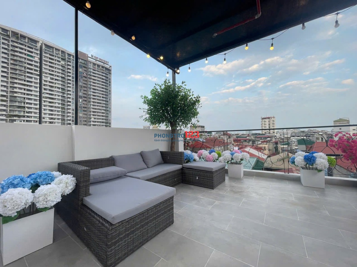 CHO THUÊ CĂN HỘ 1PN 40m2 TẠI PHÙNG CHÍ KIÊN - NGAY NÚT GIAO HOÀNG QUỐC VIỆT - THỤY KHUÊ