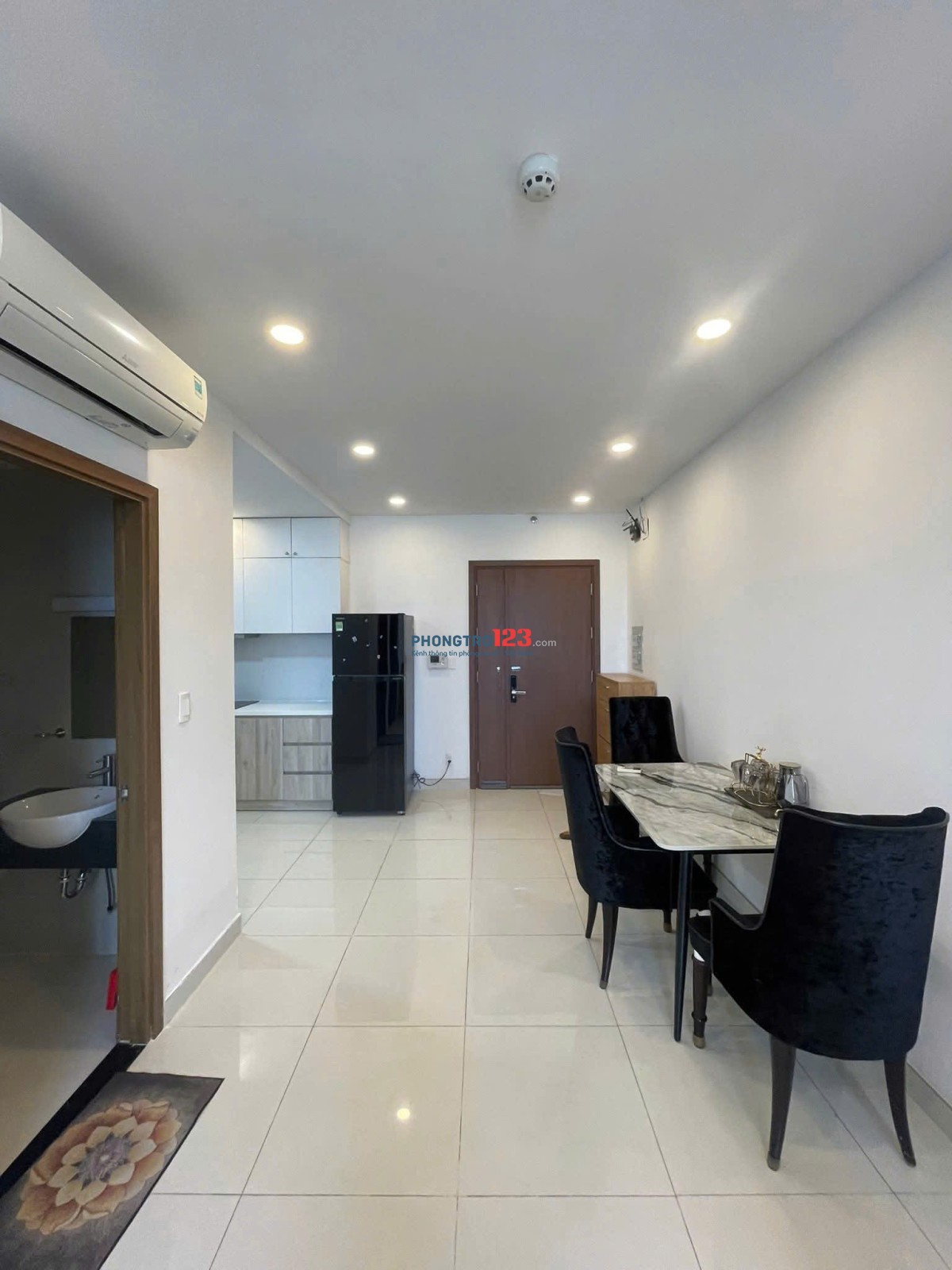 Cho thuê chung cư ruby Garden ngay bigC Trường Chinh 1Pn, Full nội thất giá 8trtr/th.