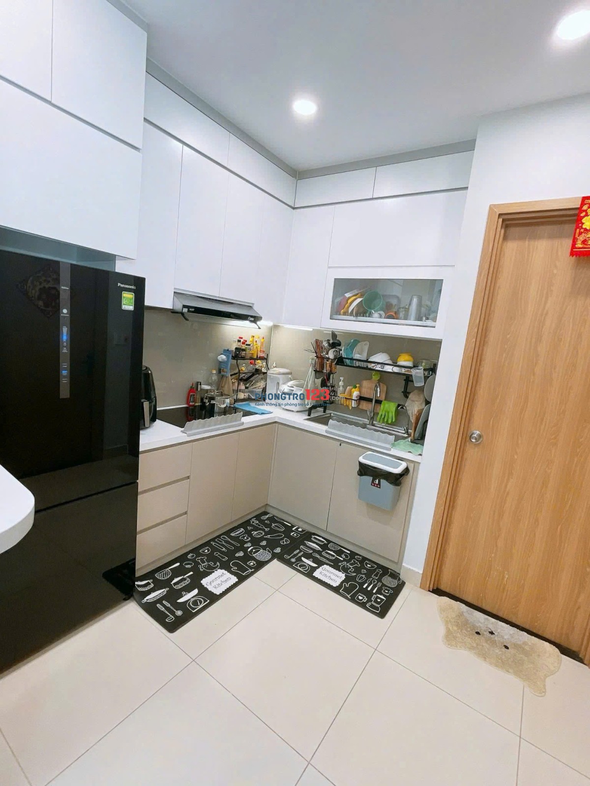 Giá 8tr/th, Nội thất, C/c Ruby Garden, Nguyễn Sỹ Sách, Tân Bình, 1PN, 2WC.