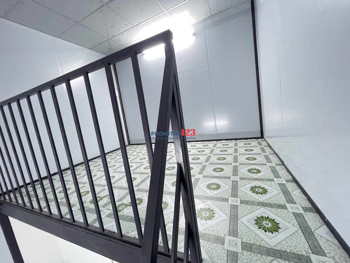 Phòng trọ mới xây, 23m2, có gác, Q2