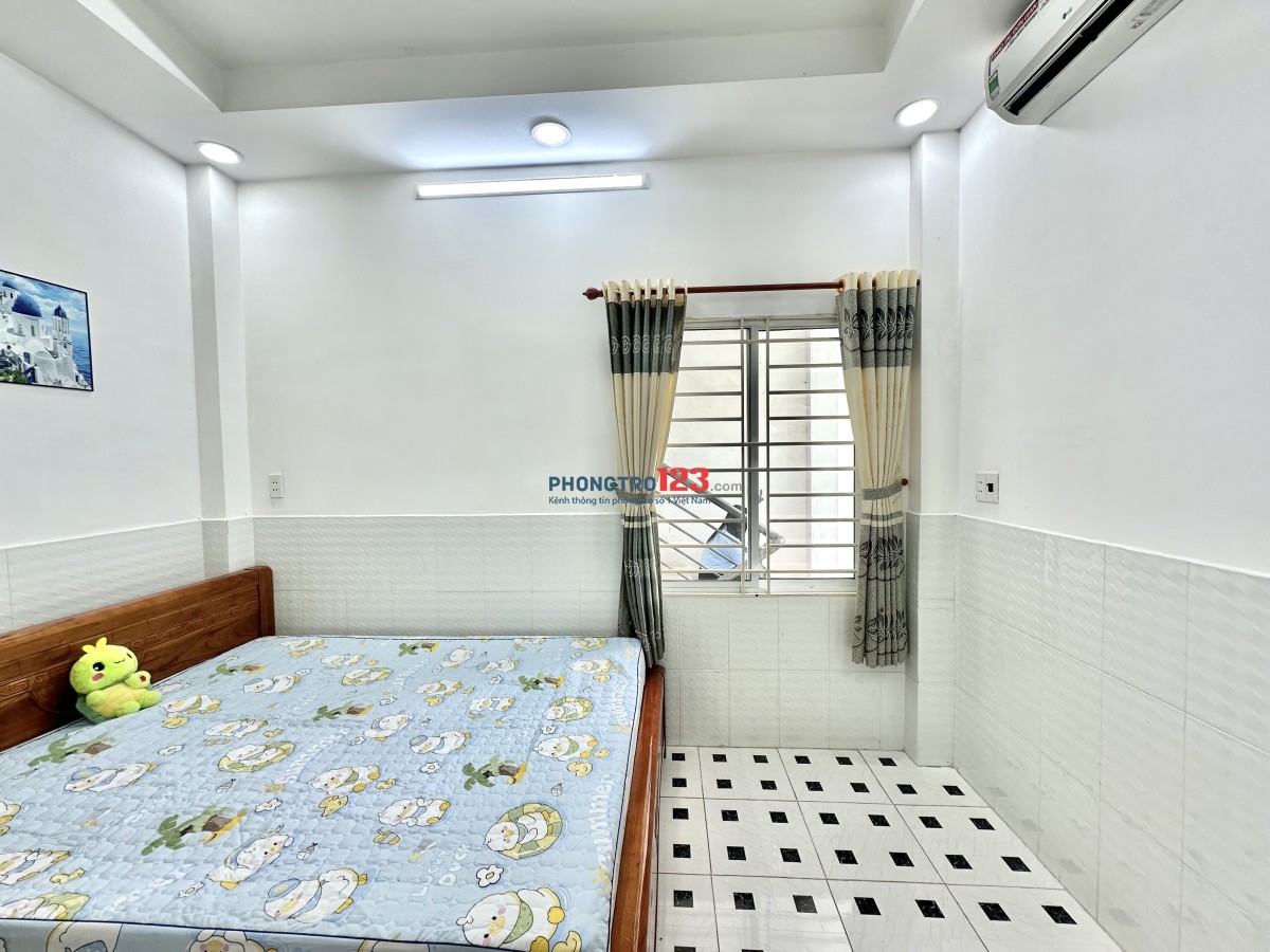 Phòng cửa sổ thoáng sau Giga Mall, giờ giấc tự do, an ninh