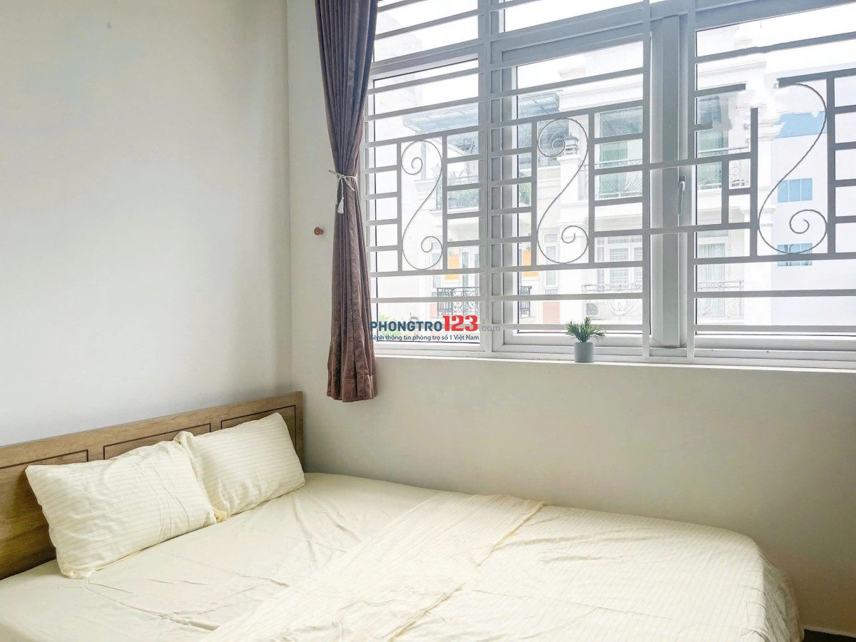 Thuê Phòng Trọ Cửa Sổ Full Nội Thất Nơ Trang Long Bình Thạnh Gần Chợ Bà Chiểu Cầu Bông Hàng Xanh Q1