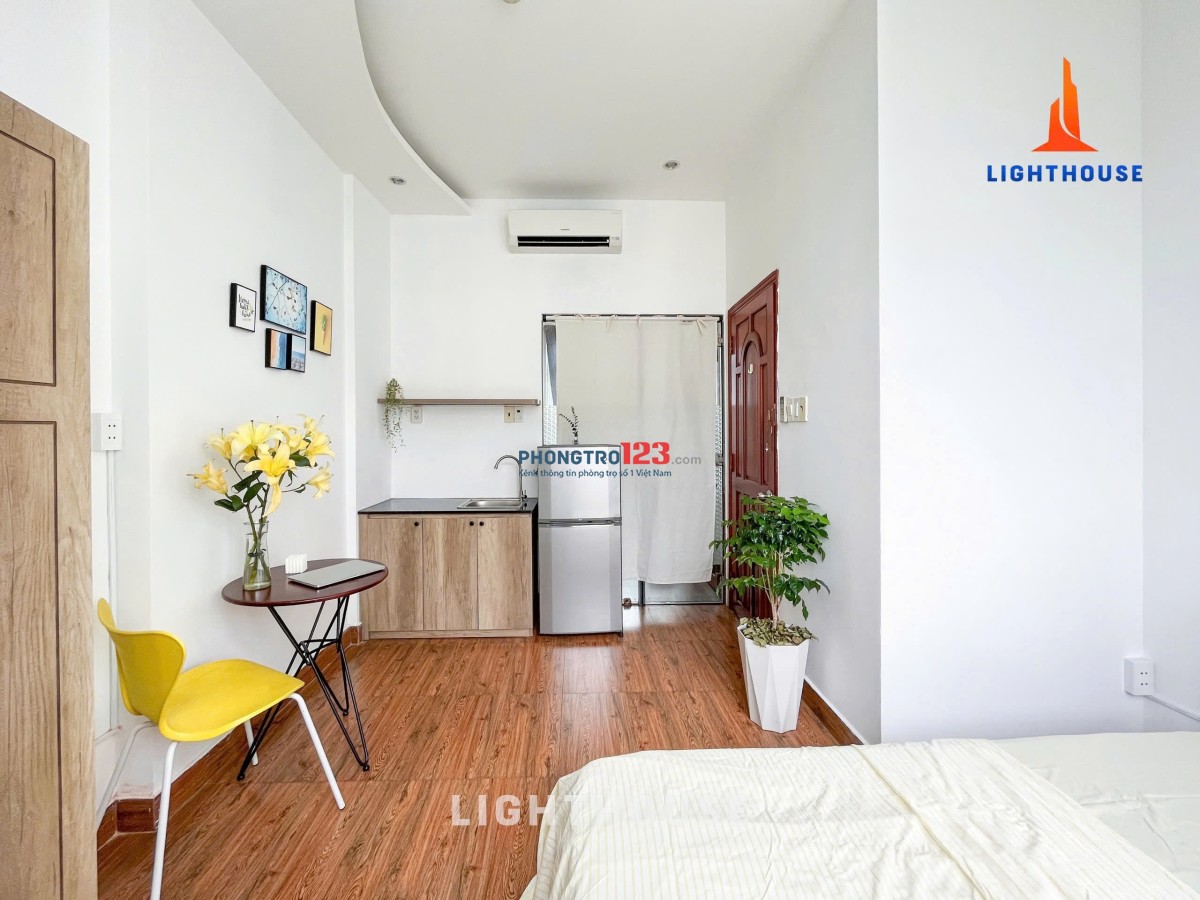 Thuê Phòng Trọ Cửa Sổ Full Nội Thất Nơ Trang Long Bình Thạnh Gần Chợ Bà Chiểu Cầu Bông Hàng Xanh Q1