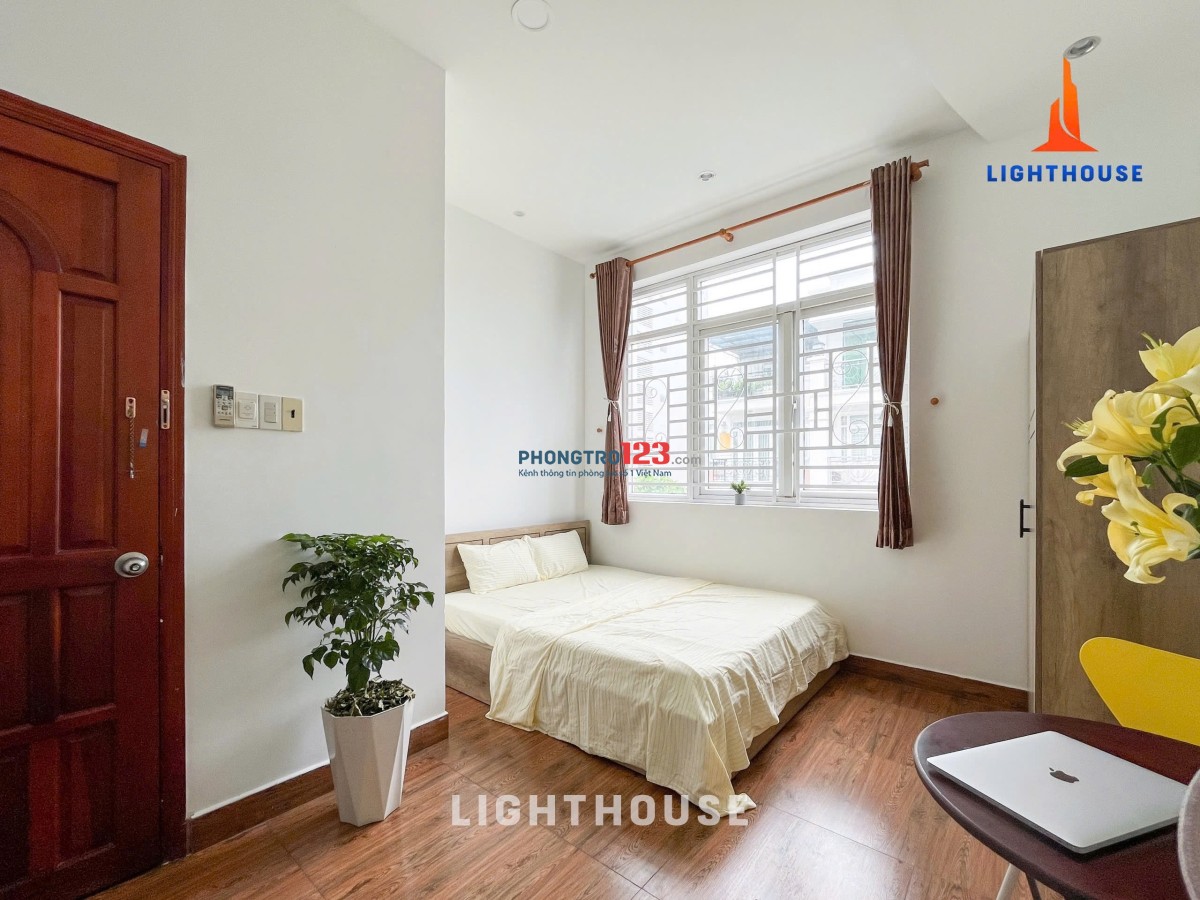 Thuê Phòng Trọ Cửa Sổ Full Nội Thất Nơ Trang Long Bình Thạnh Gần Chợ Bà Chiểu Cầu Bông Hàng Xanh Q1