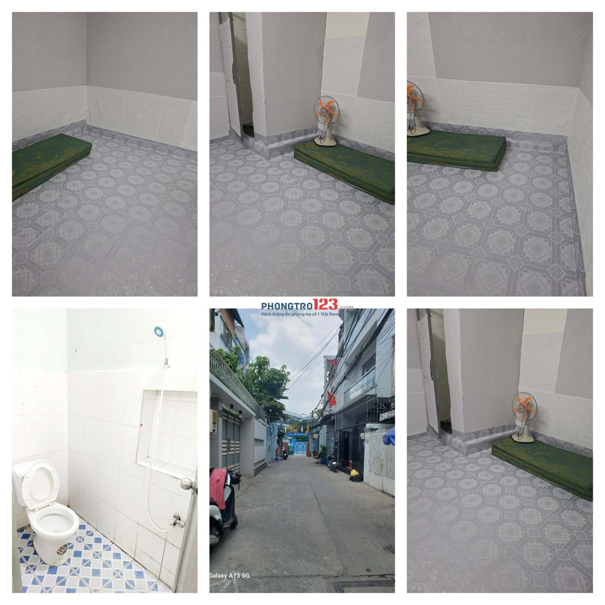 Cho Thuê Phòng Q10, tầng trệt tolet riêng 2tr6