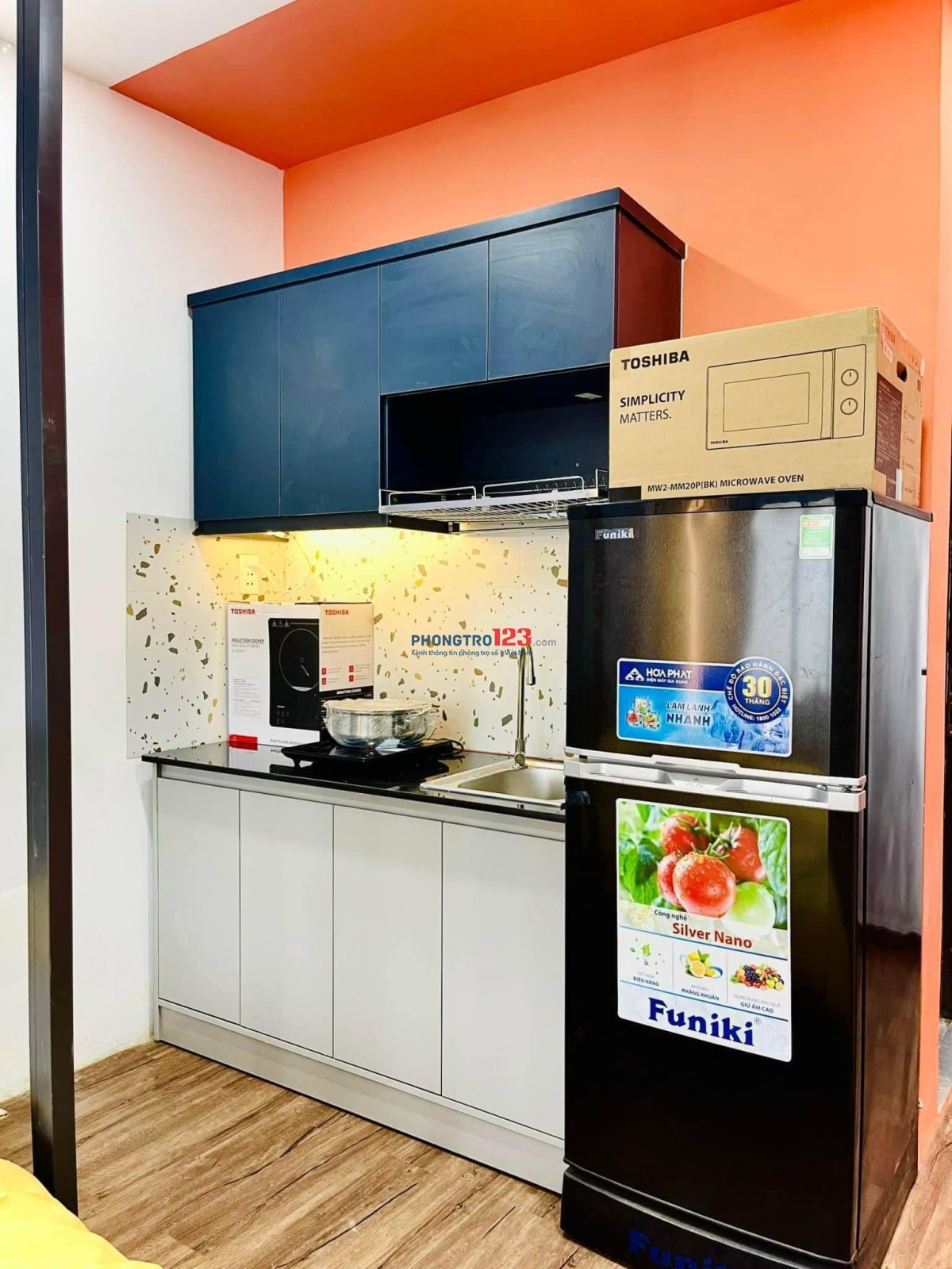 Phòng 25m2 full nội thất gần Emart GV, ĐH IUH, ĐH Văn Lang