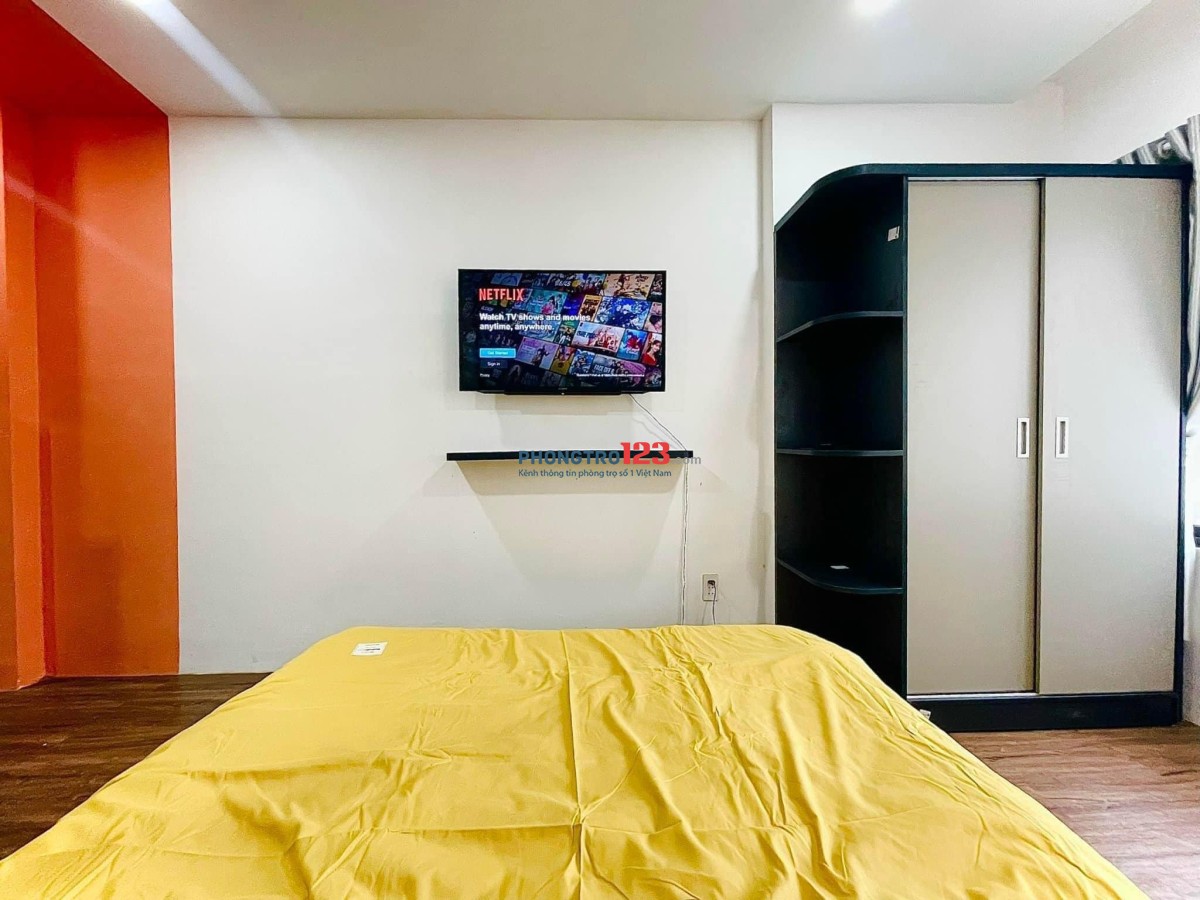Phòng 25m2 full nội thất gần Emart GV, ĐH IUH, ĐH Văn Lang