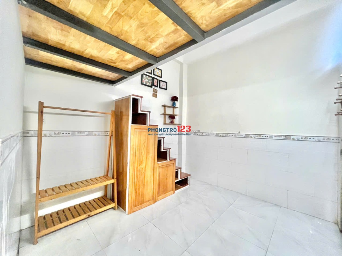 GÁC LỬNG TIỆN NGHI, NỘI THẤT CƠ BẢN, GIỜ TỰ DO ĐƯỜNG GÒ DẦU TÂN PHÚ