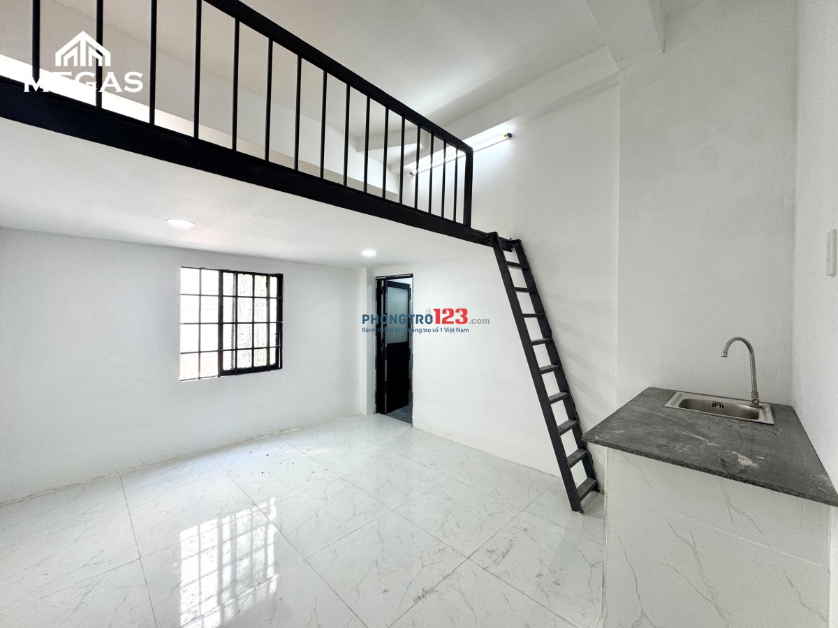 CHO THUÊ PHÒNG TRỌ GIÁ RẺ - MỚI XÂY GÁC CAO NGAY TÔ KÝ - CVPM QUANG TRUNG - CHỢ CHÓ