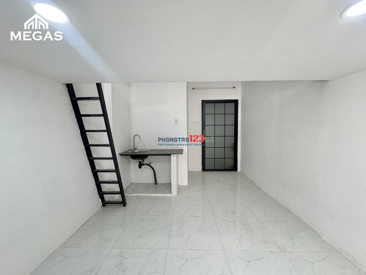 CHO THUÊ PHÒNG TRỌ GIÁ RẺ - MỚI XÂY GÁC CAO NGAY TÔ KÝ - CVPM QUANG TRUNG - CHỢ CHÓ