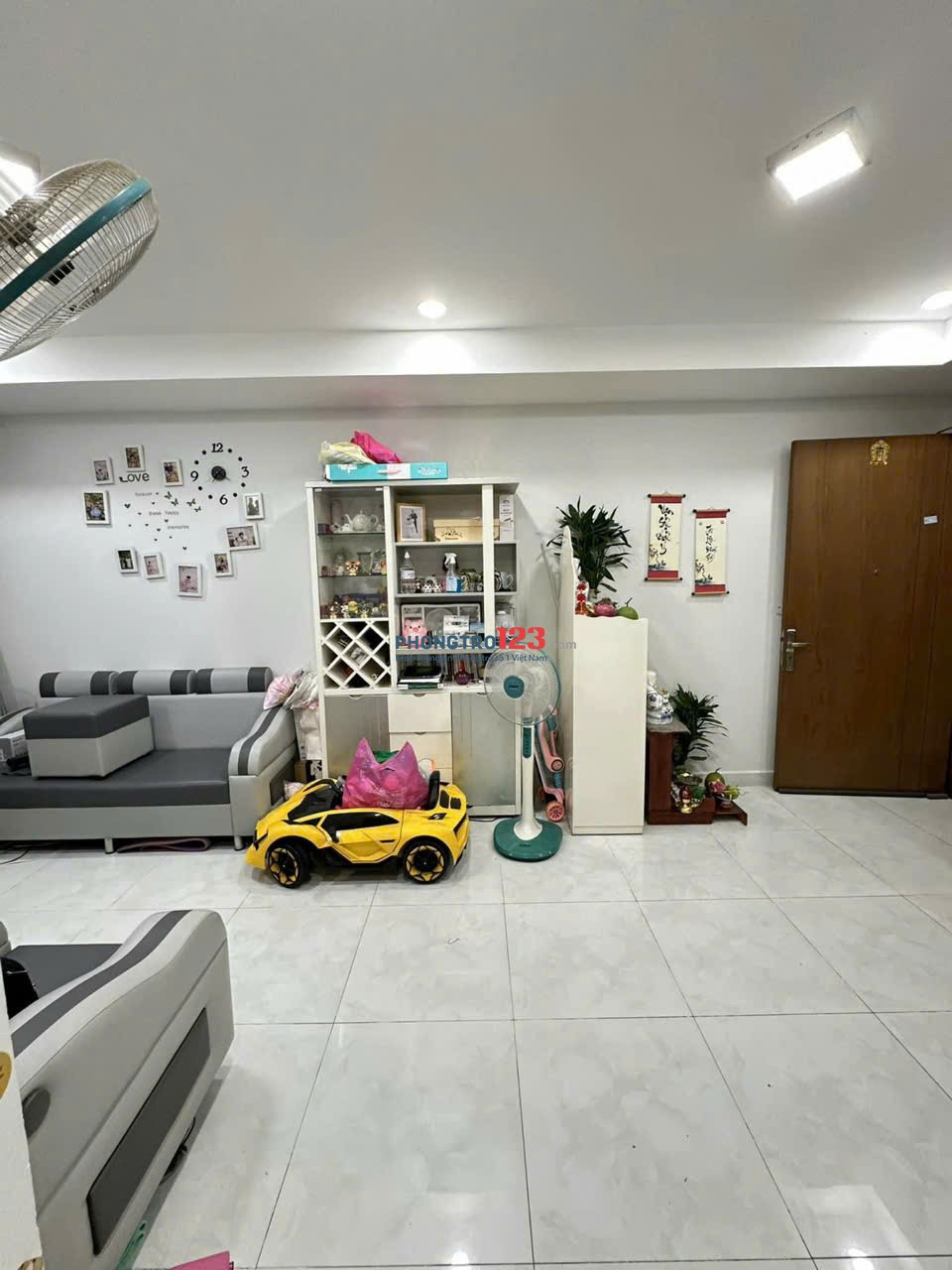 Chung cư Phúc Yên, Phan Huy Ích, TB: 3p ngủ, full NT, 11tr/tháng, nhà mới