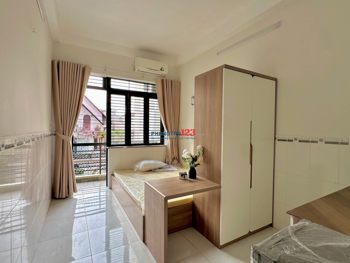 Cho Thuê Phòng Mới 100% gần Phan Đăng Lưu, Phú Nhuận, Bancong, Full nội thất giá chỉ từ 5Tr