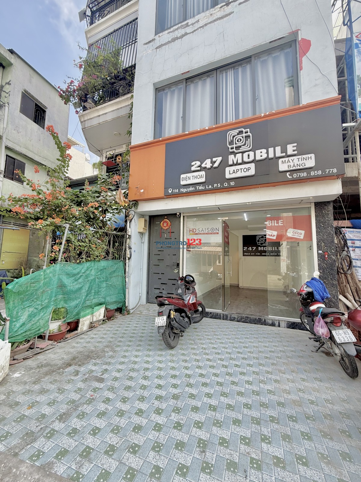 CHO THUÊ MẶT BẰNG KINH DOANH - MẶT TIỀN ĐƯỜNG NGUYỄN TIỂU LA