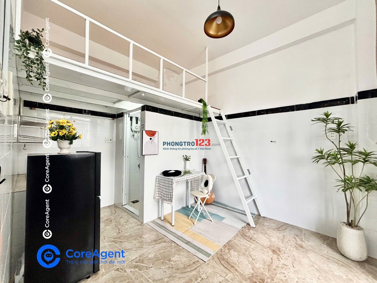 Cho thuê Phòng duplex ban công – Giá sinh viên chỉ từ 4TR - Gần Aeon Mall Tân Phú