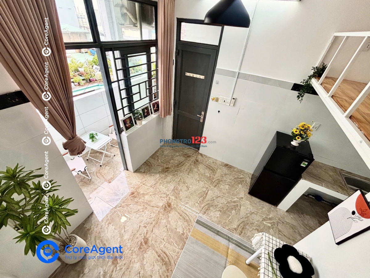 Cho thuê Phòng duplex ban công – Giá sinh viên chỉ từ 4TR - Gần Aeon Mall Tân Phú