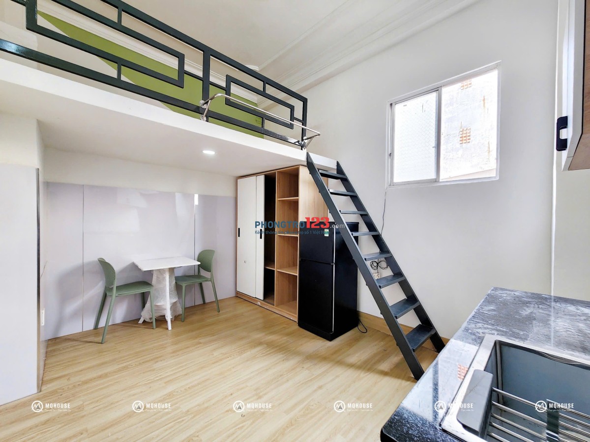 PHÒNG DUPLEX GÁC LỬNG MÁY GIẶT RIÊNG NGAY TÂN BÌNH GẦN K300 ETOWN NHÀ GA T3