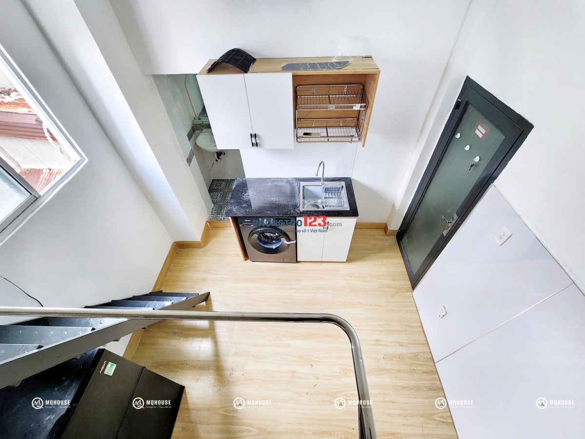 PHÒNG DUPLEX GÁC LỬNG MÁY GIẶT RIÊNG NGAY TÂN BÌNH GẦN K300 ETOWN NHÀ GA T3