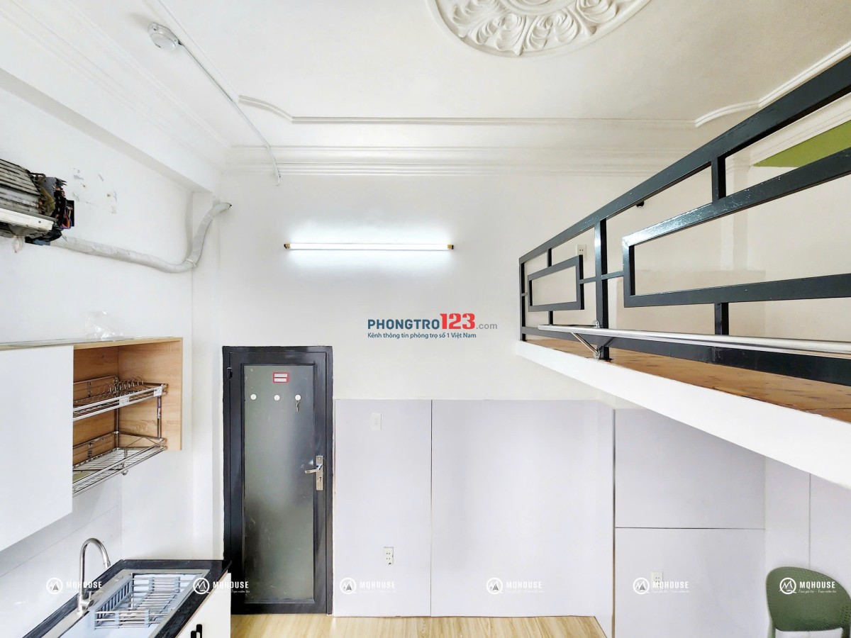 PHÒNG DUPLEX GÁC LỬNG MÁY GIẶT RIÊNG NGAY TÂN BÌNH GẦN K300 ETOWN NHÀ GA T3