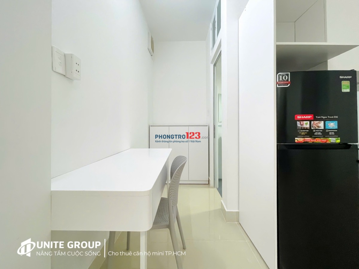 Thuê Phòng Trọ Cửa Sổ Full Nội Thất Lê Quang Định Bình Thạnh Gần Chợ Bà Chiểu Phan Xích Long Quận 1