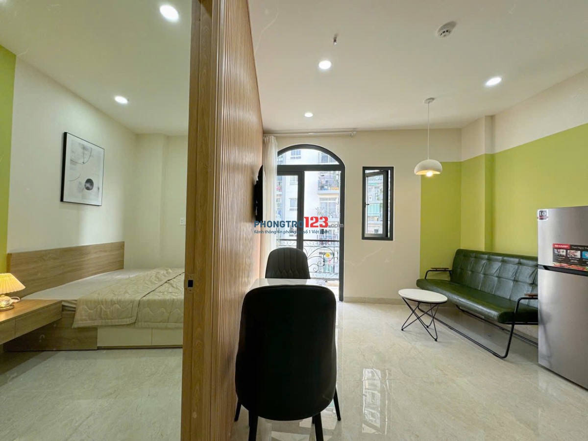 DỰ ÁN MỚI 100% – CĂN HỘ 1PN-BAN CÔNG-MÁY GIẶT-CAO CẤP GẦN SÂN BAY TÂN SƠN NHẤT - QUẬN TÂN BÌNH