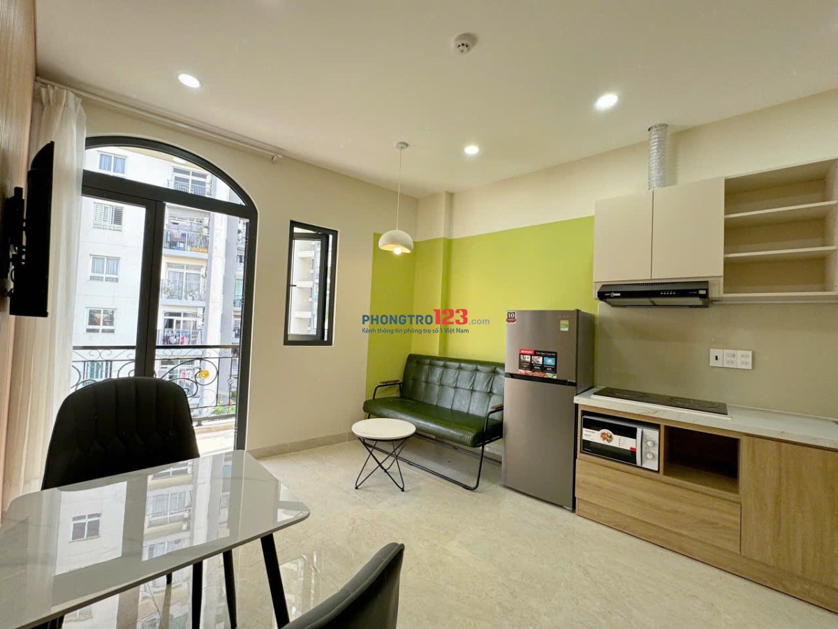 DỰ ÁN MỚI 100% – CĂN HỘ 1PN-BAN CÔNG-MÁY GIẶT-CAO CẤP GẦN SÂN BAY TÂN SƠN NHẤT - QUẬN TÂN BÌNH