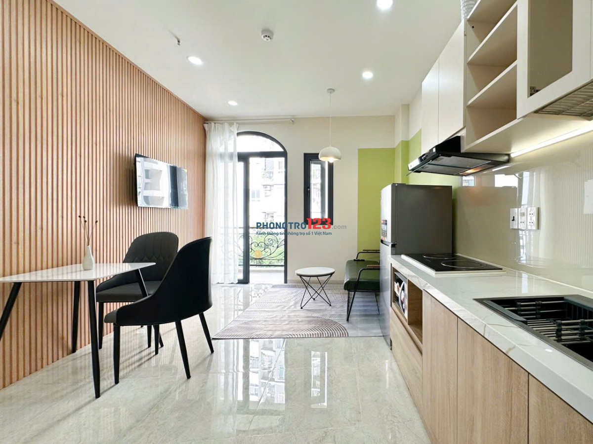 DỰ ÁN MỚI 100% – CĂN HỘ 1PN-BAN CÔNG-MÁY GIẶT-CAO CẤP GẦN SÂN BAY TÂN SƠN NHẤT - QUẬN TÂN BÌNH