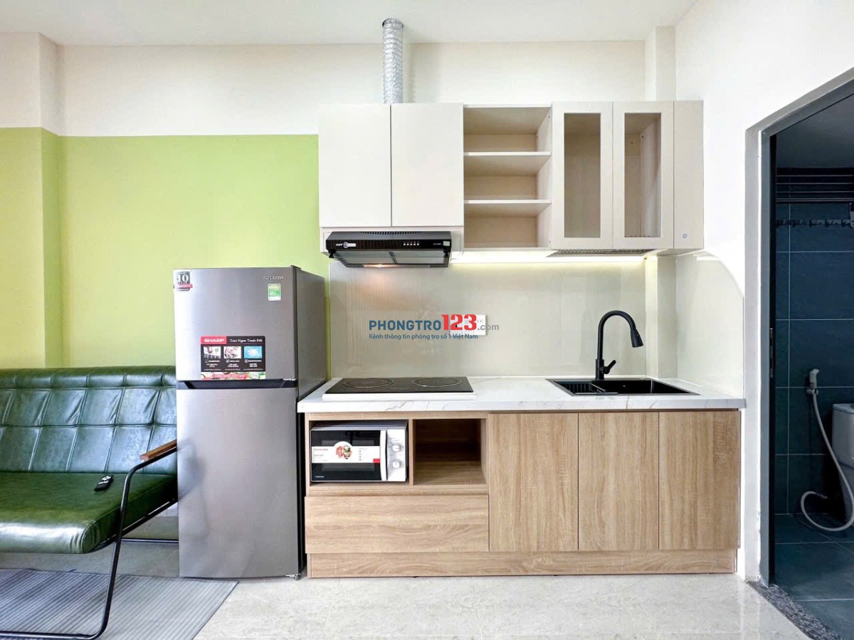 DỰ ÁN MỚI 100% – CĂN HỘ 1PN-BAN CÔNG-MÁY GIẶT-CAO CẤP GẦN SÂN BAY TÂN SƠN NHẤT - QUẬN TÂN BÌNH