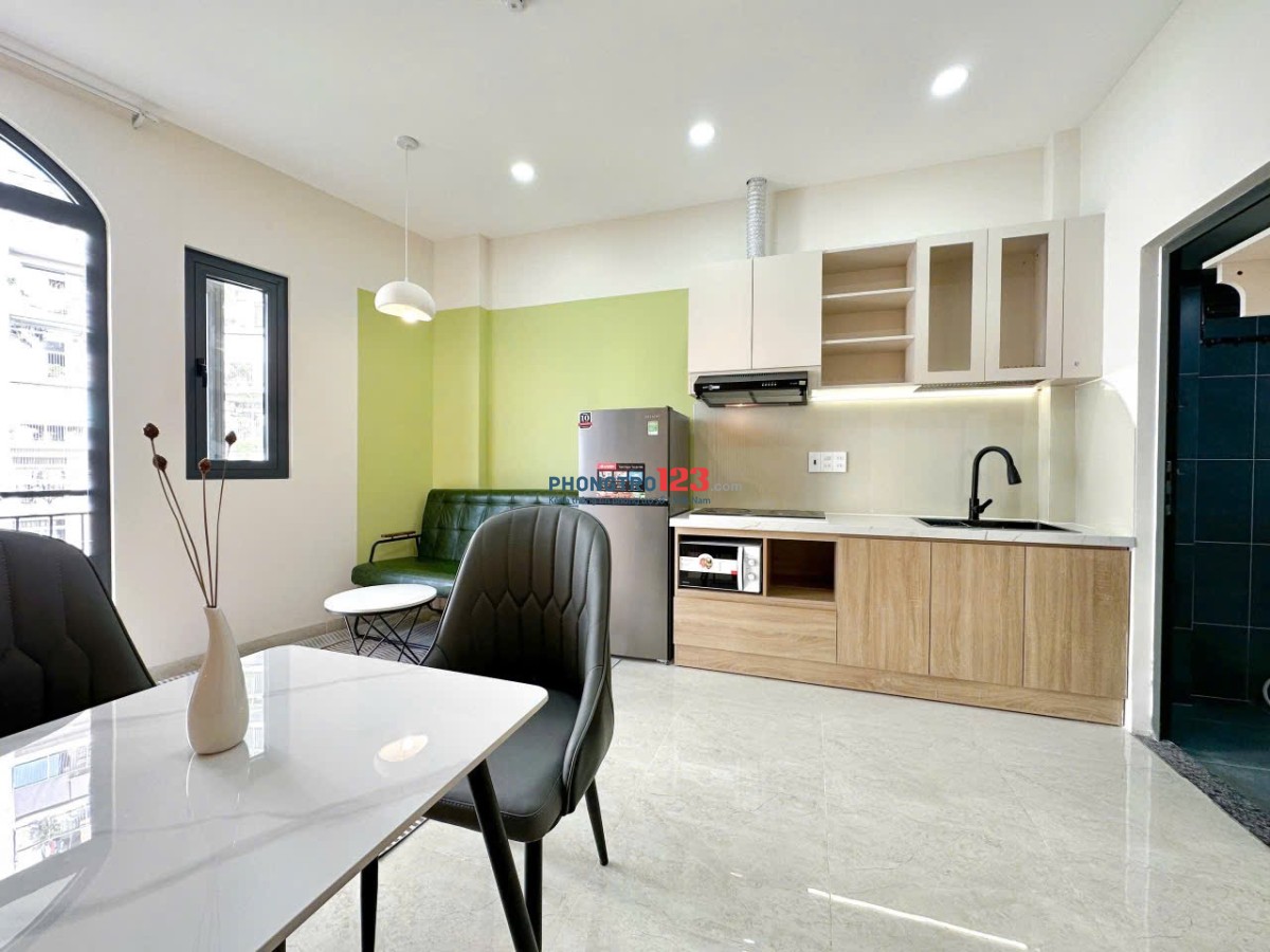 DỰ ÁN MỚI 100% – CĂN HỘ 1PN-BAN CÔNG-MÁY GIẶT-CAO CẤP GẦN SÂN BAY TÂN SƠN NHẤT - QUẬN TÂN BÌNH