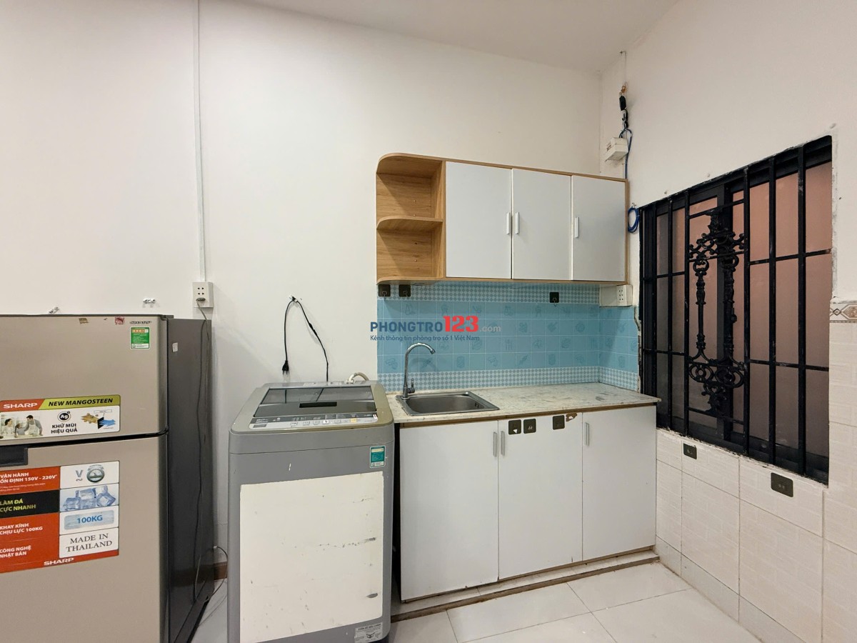 Trọ Bình Thạnh gần chợ Bà Chiểu, Quận 3, Quận 1 studio 35m2 full nội thất Lê văn Duyệt Bình Thạnh