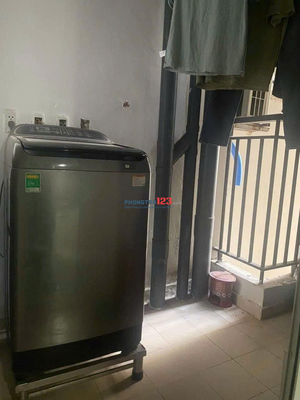 Chung cư Kim Tâm Hải, Trường Chinh, Q12: 50m2, 1p ngủ, 6tr/th, NT đầy đủ