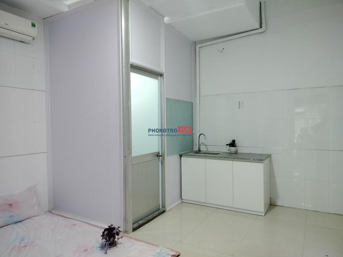 Phòng trọ mới 20m² gần khu Bàu Cát, ngã 4 Âu Cơ Kênh Tân Hoá, không chung chủ.