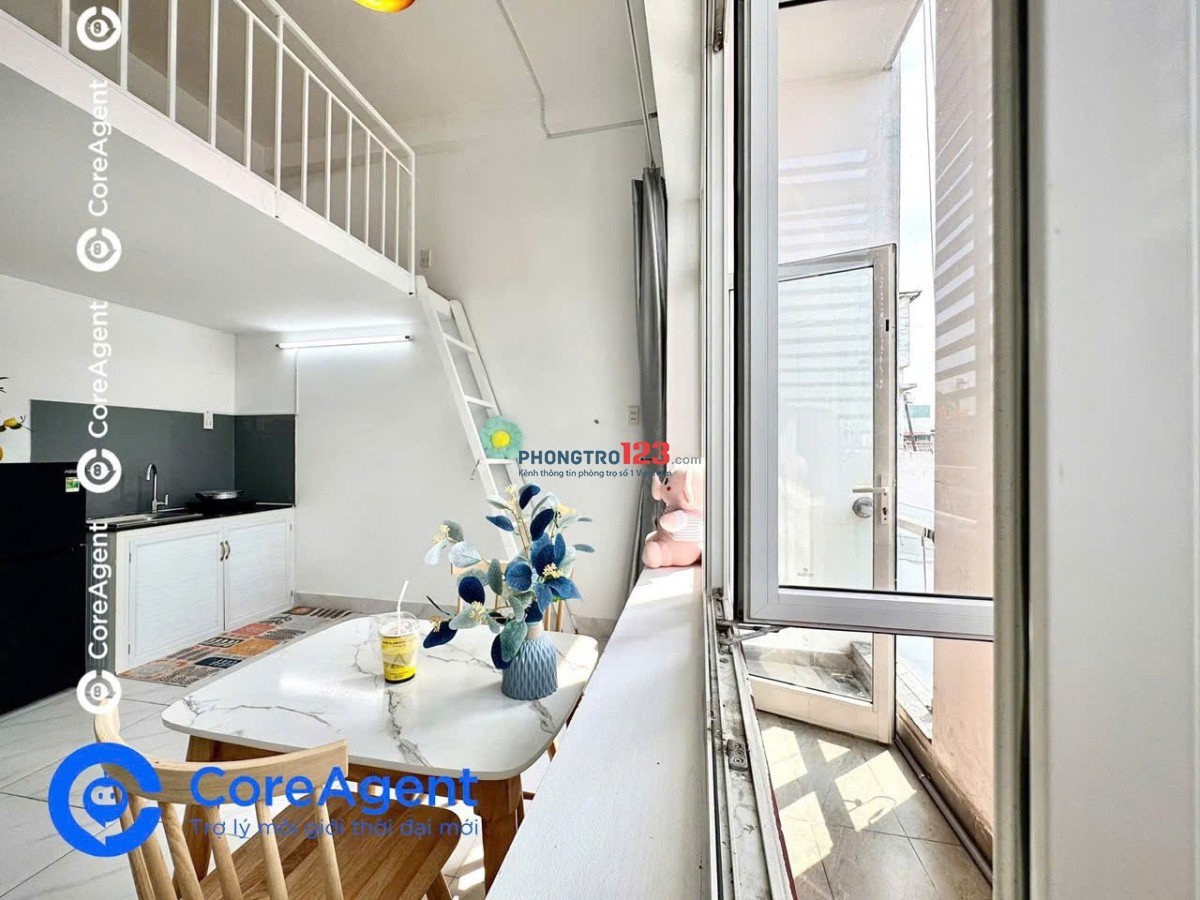 Cho thuê Phòng trọ duplex ban công rộng – Đường Đồng Đen, gần Aeon Tân Phú, Go Trường Chinh