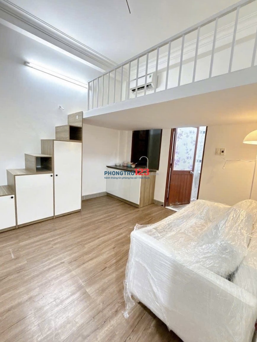 Cho thuê phòng trọ có gác decor siu chill kế công viên Hoàng Văn ThụCăn hộ duplex thiết kế hiện đ