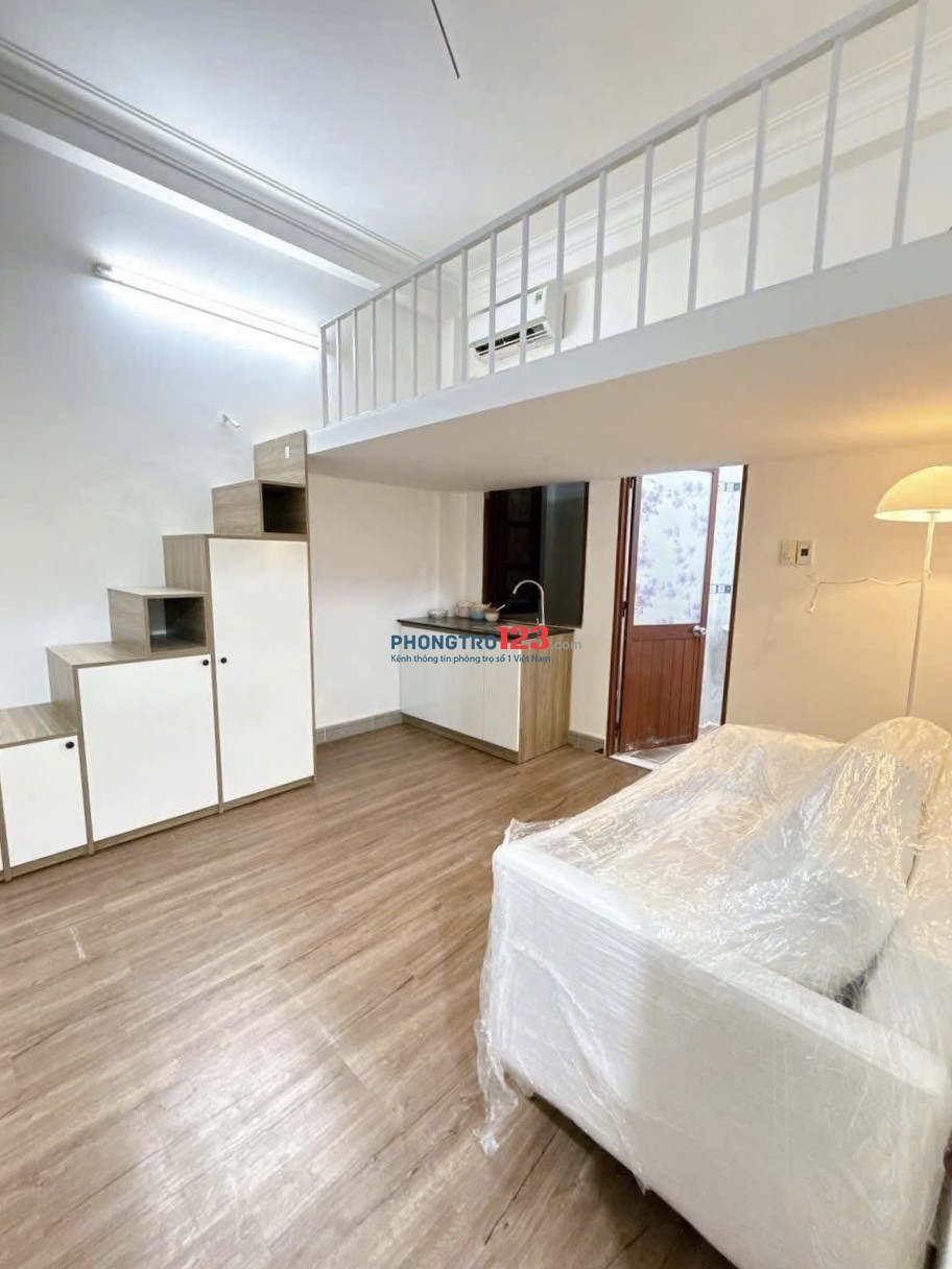 Cho thuê phòng trọ có gác decor siu chill kế công viên Hoàng Văn ThụCăn hộ duplex thiết kế hiện đ